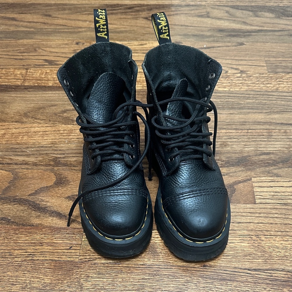 Dr. Martens Black Combat Boots